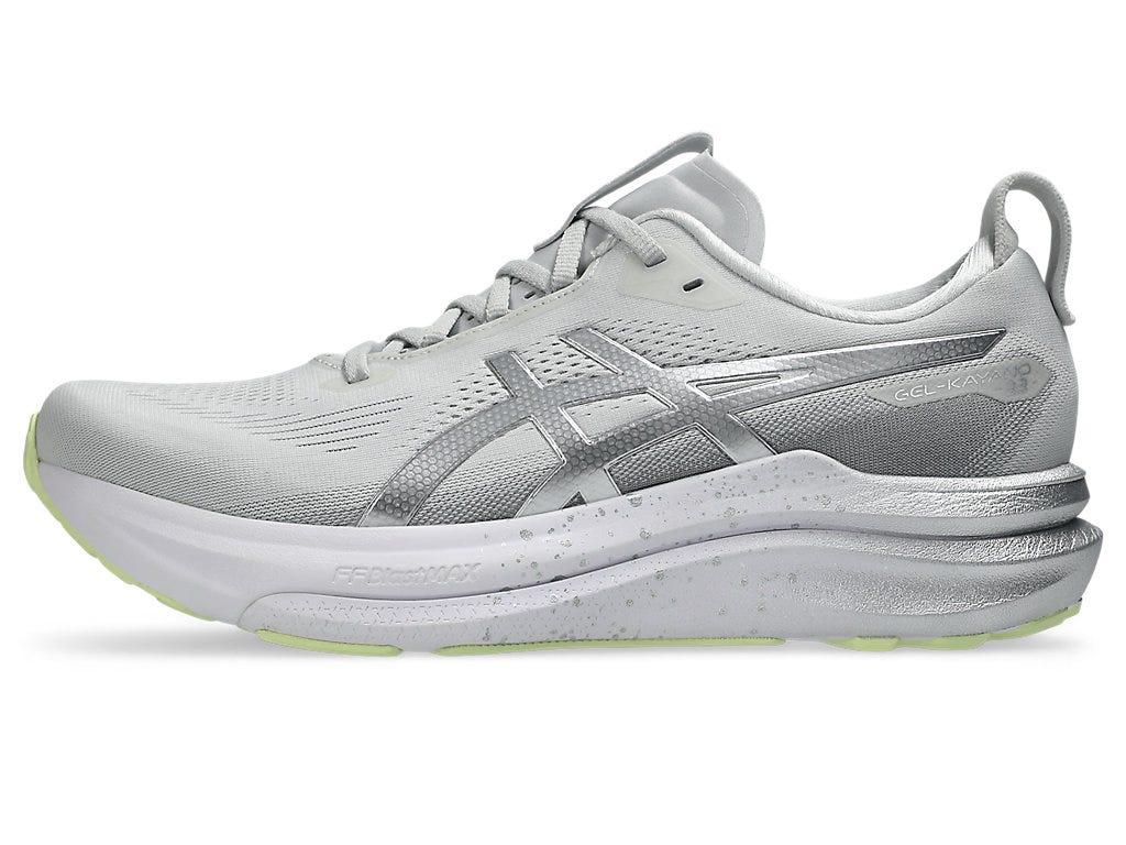 GEL-KAYANO 33 PLATINUM - Platinum/Glow Green